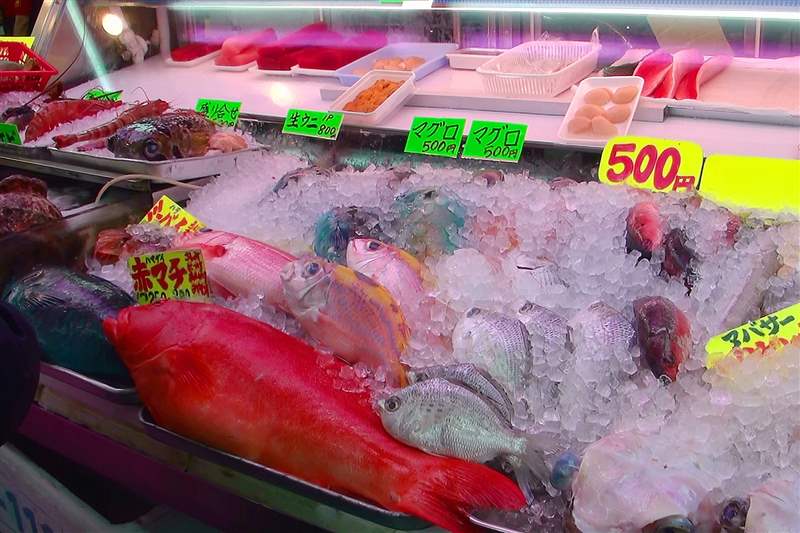 市場 1F 新鮮漁獲